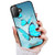 AjourTek for iPhone 16, Durable Protective Soft Back Case Phone Cover, HOT12285 Blue Butterfly