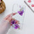 MUNDULEA Compatible with iPhone 16 Plus Case Flower Clear Dried Pressed Flowers Women Girly Flexible TPU Real Floral Shockproof Phone Cover for iPhon