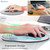 WAVEYU Ergonomic Mouse Pad with Wrist Support, Decorative Mouse Mat for Women Non-Slip Rubber Base Mousepad for Desk Laptop Gaming Working Computers