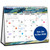 CRANBURY Small Standing Desk Calendar 2026, 8x6" Flip Stand Up Calendar Planner, Artwork Designs, Perfect Size for Desktop, Use January to December 2