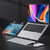 KLAQQED Portable Aluminum Laptop & Phone Stand, Adjustable, Foldable, Ergonomic, for MacBook, iPad, Tablets & Smartphones, Office Desk Accessories