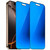 BWEDXEZ 2 Pack Anti-Blue Privacy Tempered Glass for iPhone 16 Pro Anti-Spy Screen Protector Film Electroplated Blue 6.3 inch