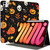 MAYCARI Halloween Leaves Pumpkin iPad Case for iPad Pro (M4) 2024 13 Inch with Pencil Holder Handmade iPad Pro 5th Generation Case Halloween Fine Gra