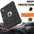 Rantice Case for iPad mini 7 A17 Pro 2024/iPad Mini 6 2021, Heavy Duty Shockproof Rugged Protective Case for iPad mini 6th/7th Gen 8.3 inch (Black)