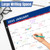 Desk Calendar 2025-2026 Large - 22" x 17" Desktop Calendar Planner Use Now to Dec 2026, 18 Month Desktop Pad Calendar, Office Supplies for Planning a
