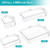 StorMiracle 28 PCS Clear Plastic Drawer Organizers Set, 4 Size Desk Drawer Organizer Trays for Makeup, Jewelry, Kitchen Utensils, Gadgets and Office