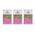 ORGANIC INDIA Tulsi Sweet Rose Herbal Tea - Holy Basil Leaf, African Basil, Chamomile, Lemon Myrtle, Stress Relieving, Caffeine Free - 18 Bags, 3 Pac