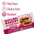 Natures Bakery Gluten Free Fig Bars, Raspberry, Real Fruit, Vegan, Non-GMO, Snack Bar, 1 box with 6 twin packs (6 twin packs)
