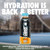GHOST Hydration Drink, Orange Squeeze - RTD Sports Drink with Electrolytes, Natural Vitamins & Minerals - All Day Lifestyle Hydration Beverage - Zero