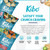 Kibo Chickpea Chips 3 Flavor Variety Pack - High Protein-Fiber, Plant-Based, Gluten-Free, Non-GMO, Vegan, Made with Real Veggies - 1 oz, 12 Pack