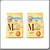 Mulino Bianco: "Macine" Shortbread cookies Cream - 12.3 Oz (350g) Pack of 2 [ Italian Import ] 