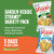Sensible Portions Veggie Straws Multi-Pack, Sea Salt and Zesty Ranch Flavor, Gluten-Free Chips, Individual Snacks, 0.75 Ounce Bag, 10-Pack
