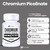 HealthFare Chromium Picolinate 1000mcg | 400 Vegan Tablets | High Absorption Mineral Supplement | Supports Healthy Sugar Metabolism & Nutrient Absorp