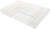 Martha Stewart Kerry Plastic Stackable Office Desk Drawer Organizers, Set of 8, with Gold Trim