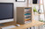 Safco Products Vertical Desktop Sorter, 11 Compartment, Gray Wood