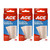 ACE Elastic Bandage with Hook Closure, 4 Inches Wide, Pack of 3  Adjustable Compression Wraps for Injury Support and Recovery