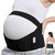 NeoTech Care Pregnancy Belly Band Maternity Belt, Back/Abdomen/Waist/Pelvis Support (Size XL, Black Color)