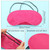 12 Pieces Multicolor Eye Mask Cover Lightweight Blindfold Sleep Mask with Nose Pad and Elastic Straps for Kids Women Men, 12 Colors