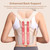 Fit Geno Posture Corrector for Women: Adjustable Lightweight Upper Back Brace for Neck Shoulder & Upper Back Pain Relief - Improve Posture Correct Hu