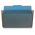 Officemate Wall File, Letter Size, 13 x 4 1/8 x 7 Inches, Smoke (21431)