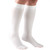 Truform 30-40 mmHg Compression Stockings for Men and Women, Knee High Length, Closed Toe, White, 3X-Large
