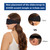 ALASKA BEAR Sleep Mask for Side Sleepers 2022 Headband Design, Cup-Shaped and Extra-Soft, 100 Blackout Eye Mask Shades Cover for Men and Women Home o