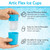 Arctic Flex Ice Cups & Roller - Portable Face Icing Tool, Silicone Massager for Skin Care, Reduces Puffiness & Enhances Beauty
