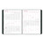 Brownline® 2026 DuraFlex Monthly Planner, 14 Months, December 2025 to January 2027, Twin-Wire Binding, 8.875" x 7.125", Black (CB1200V.BLK-26)