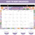 2026 Desk Calendar, Large Desktop/Wall Monthly Calendar (Jan. 2026 - Jun. 2027) 17'' x 12'' Personal Desk Planner for Teacher Family School Office Su