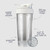 BlenderBottle Strada Tritan Shaker Bottle with Locking Lid, 28-Ounce, White