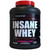 Insane Labz Insane Whey,100% Muscle Building Whey Protein, Post Workout, BCAA Amino Profile, Mass Gainer, Meal Replacement, 5lbs, 60 Srvgs, (Strawber