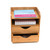 Lipper International 4-tier Mini Desk Organizer, Brown