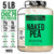 NAKED Pea - Chocolate Peanut Butter Protein from US & Canadian Farms, Organic Cocoa, Organic Coconut Sugar - No GMO, No Soy, and Gluten Free, Aid Gro