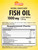 Sundance Fish Oil Omega 3 Supplement | 1000mg | 60 Softgels | with EPA & DHA | Natural Lemon Flavor | Non-GMO and Gluten Free
