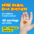 LABO Nutrition I My Kids Brain & Bones Chewable Burstlet, Gluten Free, for Stronger Bones & Behavioral Management, 76% Ultra-Concentrated rTG Form Om