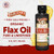 Barlean's Organic Flaxseed Oil Liquid from Fresh Cold Pressed Flax Seeds, 7,640mg ALA Omega 3 Fatty Acid Supplement for Skin and Hair Care, Vegan & G