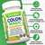 Colon Cleanse Detox Formula - Natural Bowel Cleanser Pills for Intestinal Bloating & Fast Digestive Cleansing - Daily Constipation Relief Supplement