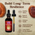 Dragon Herbs Duanwood Reishi Drops  Mushroom Supplement  Mountain Organically Log Grown  Triple Extractions  for Immunity, Sleep, Heart, Liver, S