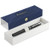 Waterman Graduate Allure Fountain Pen, Black Lacquer, Fine Nib, Blue Ink, Gift Box