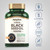 Piping Rock Black Seed Oil Softgel Capsules | 1000mg | 60 Pills | Cold Pressed Solvent Free | Non GMO, Gluten Free Supplement