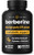 NutraChamps Berberine Supplement | Ultra High Strength 97% Purity | Berberine HCL 1500mg + Berbevis Phytosome Extract for Enhanced Absorption & Metab