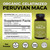 Viva Naturals Peruvian Maca Root Supplement for Women & Men, 500mg - Traditionally Used for Energy, Stamina & Endurance - 250 Yellow Maca Root Powder