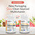 Organixx Clean Sourced Multivitamin for Women & Men, w/Vitamin C, D3, Vitamin B Complex, Probiotics, Organic Fruits & Vegetables, Supports Digestive