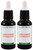 2X 2.2% Lugol's Iodine Solution 2x1 Fl Oz - 2x30 ml | Pharmaceutical Grade Ingredients | Third-Party Tested | Lugols Solution Made with Iodine and Po