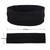 MapofBeauty 3 Pack Yoga Headbands Stretchy Cotton Head Band Hairwarp Sports Running Exercise Gym (Black/White/Dark Grey)