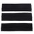 MapofBeauty 3 Pack Yoga Headbands Stretchy Cotton Head Band Hairwarp Sports Running Exercise Gym (Black/White/Dark Grey)