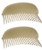2PCS 29 Teeth Hair Fringe Volume Bump Up Inserts Tools-Hair Pin Hair Styling Clip Hair Charming Insert Do Beehive Tool Maker Hair Comb Hair Style Acc