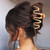 Fashey Hair Claw Clips Gold Metal Hair Clips Large Hair Claws Hair Accessories for Women