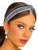 Urieo Crystal Headbands Knotted Hairband Wide Head Band Knot Hairhoop Bling Velvet Hair Accessories for Women