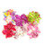 yueton Pack of 6 brooch Women's Orchid Hair Clip Flower Hair Pin Bobby Pin Bridal Party Hair Decor Accessories
